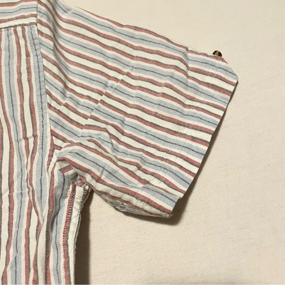 Ben Sherman Men's Striped Short Sleeve Shirt Size Small - Picture 12 of 16